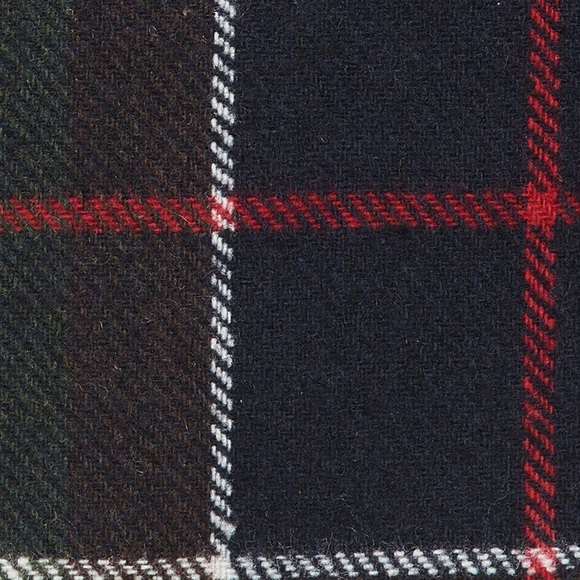 Barbour Caley Classic Tartan Plaid Backpack Zipper Outer Pocket Women main image 5